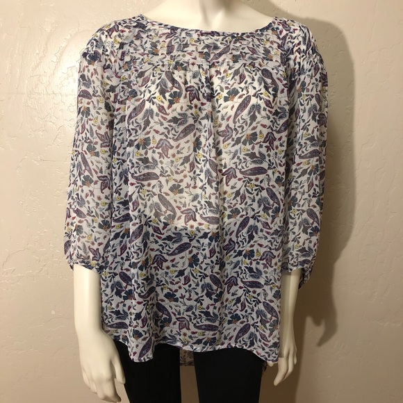 LC Lauren Conrad Tops - LC Lauren Conrad Sheer Blouse